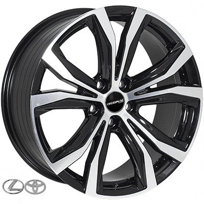 Диски ZF FE193 8x19 5x114,3 ET30 DIA60,1 (BMF)