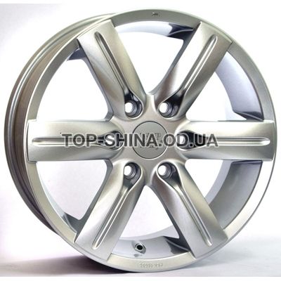 Диски WSP Italy Mitsubishi (W3001) Pajero 9,5x20 6x139,7 ET50 DIA67,1 (super silver)