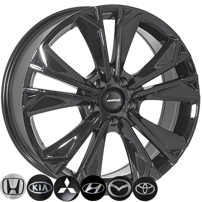 Диски ZW 1123 7,5x19 5x120 ET35 DIA72,6 (BLK)