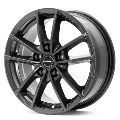 Диски BORBET W Mistral Anthracite Glossy R15 W6 PCD5x108 ET43 DIA72.5