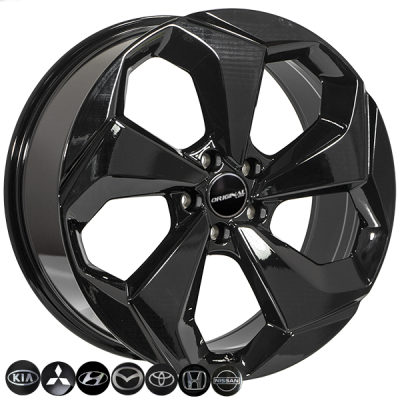 Диски ZH 2519 8,5x19 5x114,3 ET45 DIA73,1 (black)