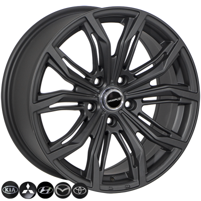 Диски ZW 2747 8,5x19 5x112 ET40 DIA66,6 (BLKM)