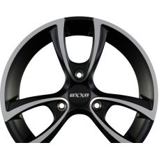 OXXO TRIAS (RG18) BLACK - Mattschwarz Frontpoliert R15 W6 PCD3x112 ET25 DIA57.1