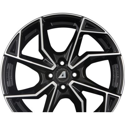 Диски ALUTEC ADX.02 Diamant-Schwarz Frontpoliert R18 W7.5 PCD4x108 ET18 DIA65.1