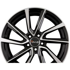 AVUS Racing AC-518 Black Polished R15 W6 PCD4x98 ET30 DIA58.1