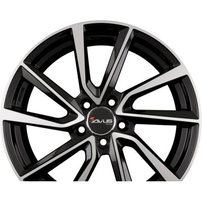 Диски AVUS Racing AC-518 Black Polished R15 W6 PCD4x98 ET30 DIA58.1