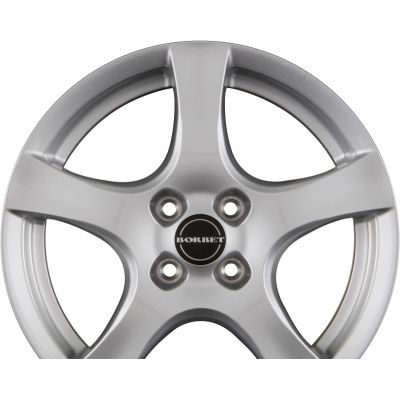 Диски BORBET F Brilliant Silver R16 W6.5 PCD4x98 ET35 DIA64.1