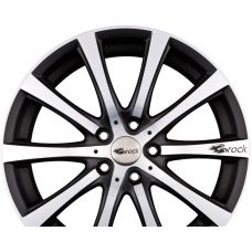 BROCK B21 Schwarz Matt Voll Poliert (SMVP) R18 W8 PCD4x108 ET35 DIA63.4