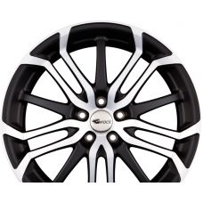 BROCK B26 Schwarz Matt Voll Poliert (SMVP) R17 W7.5 PCD4x114.3 ET38 DIA72.6
