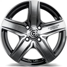 Carbonado GTRSPORTS1 BFP - Black Front Polished R15 W6.5 PCD4x98/100 ET35 DIA67.1