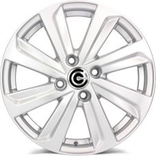 Carbonado Pixel BS - brilliant silver R15 W5.5 PCD4x100 ET35 DIA67.1