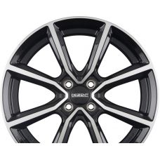DEZENT TN DARK - Black Polished R16 W6 PCD4x108 ET23 DIA65.1