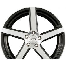 DOTZ CP5 DARK - Black Polished R16 W7 PCD4x98 ET38 DIA58.1