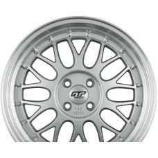 GTP WHEELS GTP 020 Silber Felgenbett Poliert R17 W7.5 PCD4x100 ET35 DIA60.1