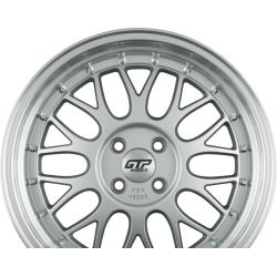 GTP 020 Silber Felgenbett Poliert