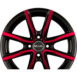 MILANO 4 Black - Red
