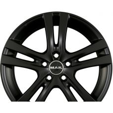 MAK ZENITH Matt Black R15 W6.5 PCD4x98 ET35 DIA58.1
