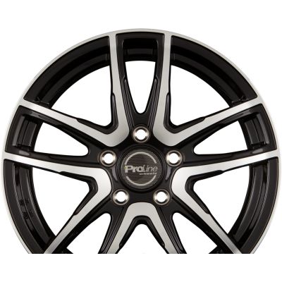 Диски ProLine Wheels PXV Black Polished R15 W6 PCD4x108 ET21 DIA65.1