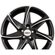 RONAL R51 Jetblack Frontkopiert R16 W7 PCD4x108 ET25 DIA65.1