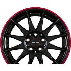 R54 MCR Jetblack-Red Rim