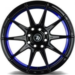 SCF-F BGBIL - Black glossy blue inner lip