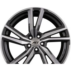 AEZ NORTH DARK - Gunmetal Frontpoliert R20 W8.5 PCD5x112 ET45 DIA70.1