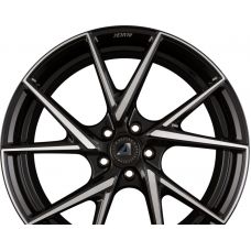 ALUTEC ADX.01 Diamant-Schwarz Frontpoliert R18 W7.5 PCD5x112 ET45 DIA57.1