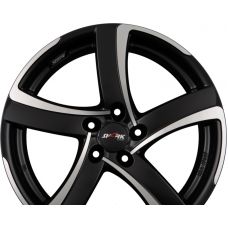 ALUTEC SHARK Racing-Schwarz Frontpoliert R16 W7 PCD5x115 ET38 DIA70.2