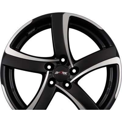 Диски ALUTEC SHARK Racing-Schwarz Frontpoliert R16 W7 PCD5x112 ET38 DIA70.1