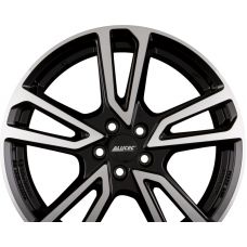ALUTEC TORMENTA Diamant-Schwarz Frontpoliert R19 W8 PCD5x112 ET45 DIA57.1