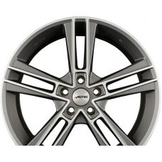 AUTEC RIAS (R) Titansilber Matt Poliert R20 W8.5 PCD5x120 ET40 DIA64.1