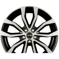 AUTEC UTECA (U) Schwarz Poliert R19 W8.5 PCD5x127 ET50 DIA71.6