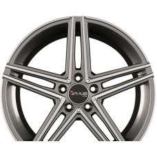 AVUS Racing AC-515 Anthracite Polished R17 W7.5 PCD5x112 ET45 DIA66.6
