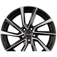 AVUS Racing AC-518 Black Polished R19 W8 PCD5x110 ET33 DIA65.1