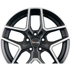 AVUS Racing AC-519 Black Polished R17 W7 PCD5x114.3 ET35 DIA73.1