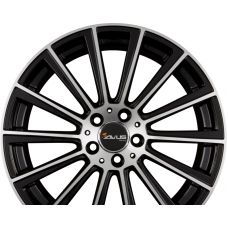 AVUS Racing AC-M07 Black Polished R19 W8 PCD5x112 ET33 DIA66.6
