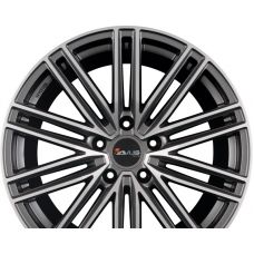 AVUS Racing AC-M08 Anthracite Polished R20 W11.5 PCD5x130 ET68 DIA71.6