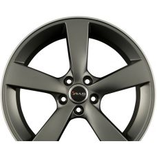 AVUS Racing AF10 Matt Anthracite Polished R22 W9 PCD5x112 ET35 DIA66.6
