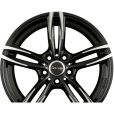 AVUS Racing AF15 Black Polished R18 W8 PCD5x112 ET30 DIA66.6