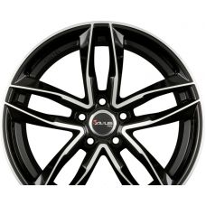 AVUS Racing AF16 Black Polished R17 W7.5 PCD5x112 ET45 DIA66.6
