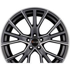 AVUS Racing AF18 Matt Anthracite Polished R22 W9 PCD5x112 ET25 DIA66.6