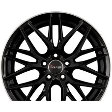 AVUS Racing AF19 Black Polished Lip R18 W8 PCD5x112 ET45 DIA66.6