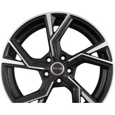 AVUS Racing AF20 Black Polished R18 W8 PCD5x112 ET28 DIA66.6