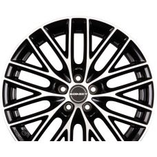 BORBET BS5 Black Polished R19 W8 PCD5x112 ET35 DIA66.6