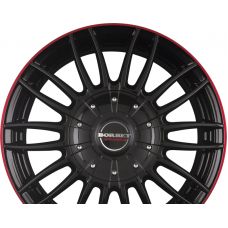 BORBET CW3 Black Glossy Red Ring R18 W7.5 PCD5x127 ET45 DIA71.6