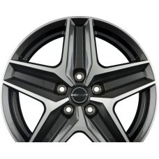 BORBET CWZ Mistral Anthracite Glossy Polished R18 W7.5 PCD5x120 ET43 DIA65.1