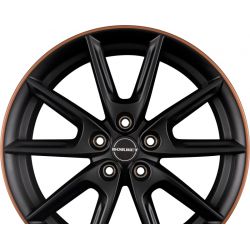 LX Black Matt Rim Copper