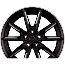 BORBET LX Black Matt Silver Spoke Rim R18 W8 PCD5x108 ET45 DIA72.5