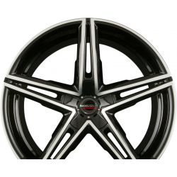 XRS black polished glossy