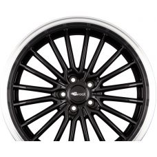 BROCK B24-GP Schwarz Glanz Horn Poliert (SGHP) R19 W8.5 PCD5x115 ET40 DIA70.2